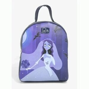 Corpse Bride Emily Warner Bros Tim Burton's Mini Backpack Bag